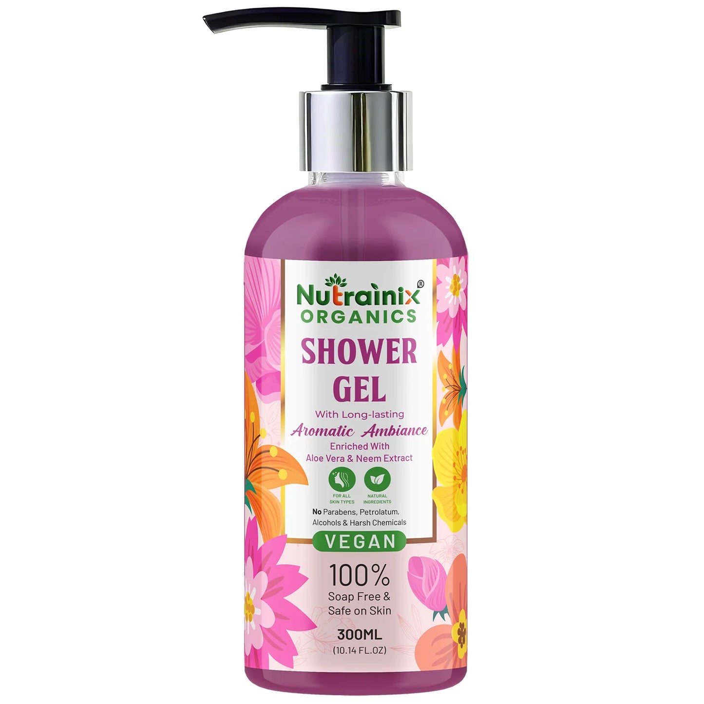 Nutrainix Organics Shower Gel